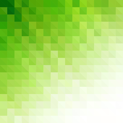 Vector Abstract green  geometric technology background  with triangle