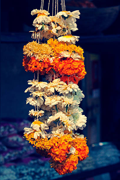 istock Flower garlands for sale 535009199
