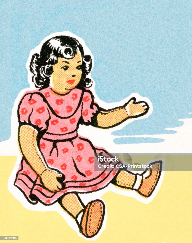 Doll http://csaimages.com/images/istockprofile/csa_vector_dsp.jpg Doll stock illustration