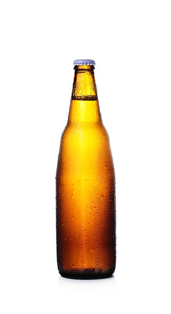 istock bottle of Beer on white background 535021581