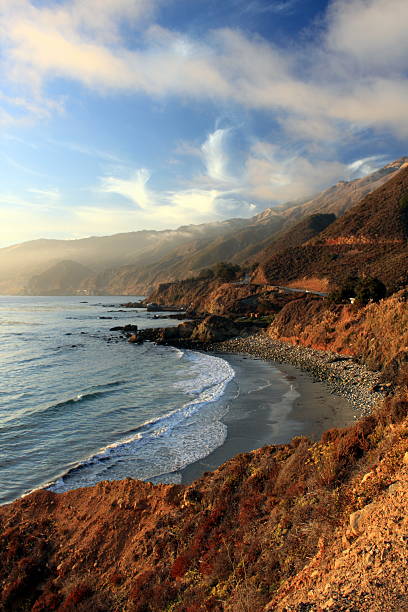 istock Sunset on the Pacific Coast Highway 535021861