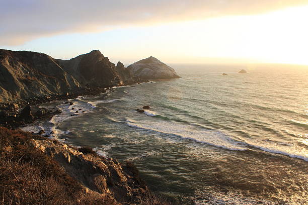 istock Sunset on the Pacific Coast Highway 535021887