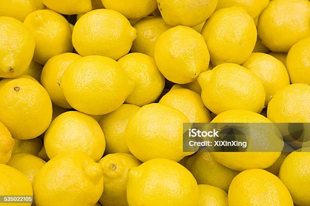 Lemons Stock Photo - Download Image Now - Lemon - Fruit, Yellow, Fruit