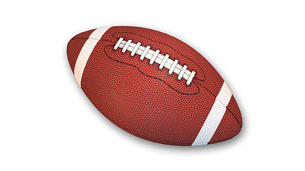 istock Football on white background 535022291