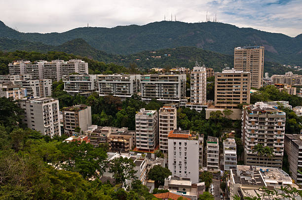 istock Apartment Buildings in Tropical Forest 535024355