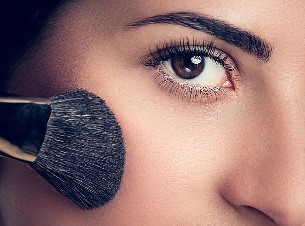 istock Woman applying mascara 535025409