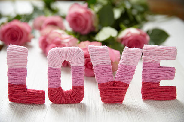 istock Valentine's day concept with letters love 535026403