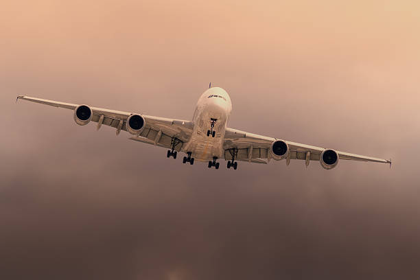 istock Commercial Airplane A380 535029029