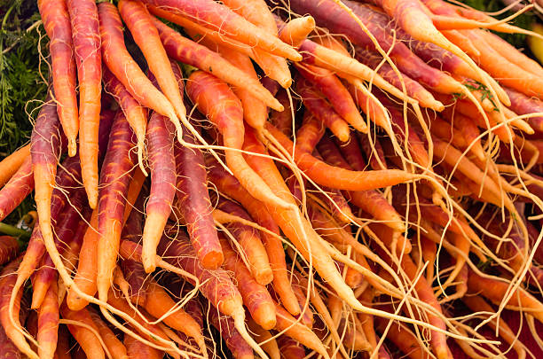 istock Fresh carrots at the market 535029493
