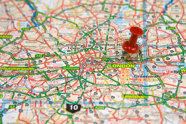 istock Street Map of London 535029917