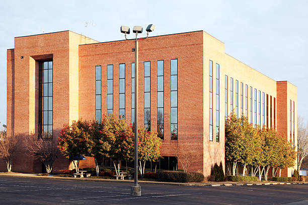istock Suburban office building 535042723
