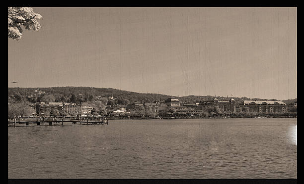 istock Lake Zurich sepia 535043915