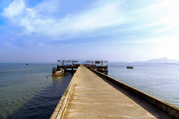istock Koh Mook Island Pier. 535045241