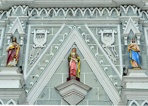 Lourdes is a market town in the Pyrenees and rose to one of the most important sites of pilgrimage in 1858 due the Marian Apparitions to the girl Bernadette.
