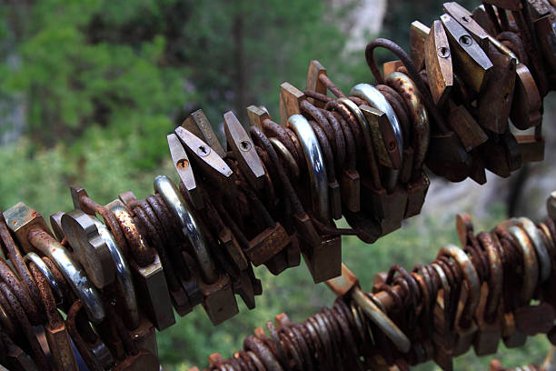 istock clusters of rusty lock together 535046577