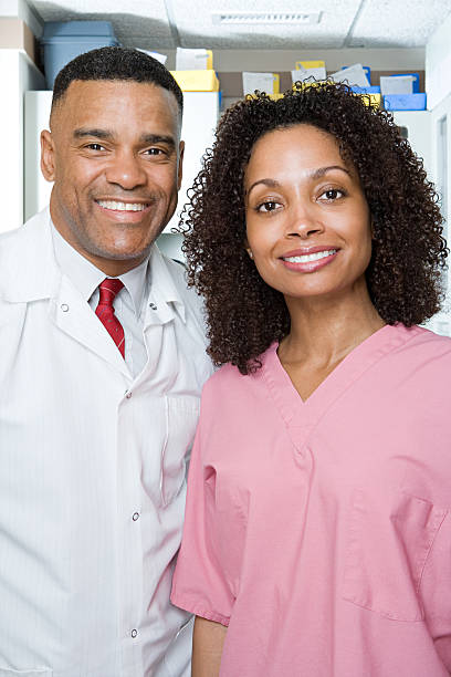 istock Dentist and dental nurse 535047207