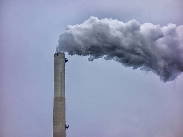 Cheminée de Centrale électrique - Photo