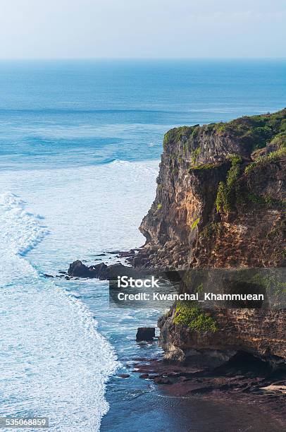 Coast At Uluwatu Temple Bali Indonesia Stock Photo - Download Image Now - 2015, Asia, Bali