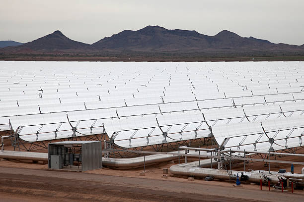 istock Large Solar Concentrator in the Arizona Desert 535070641