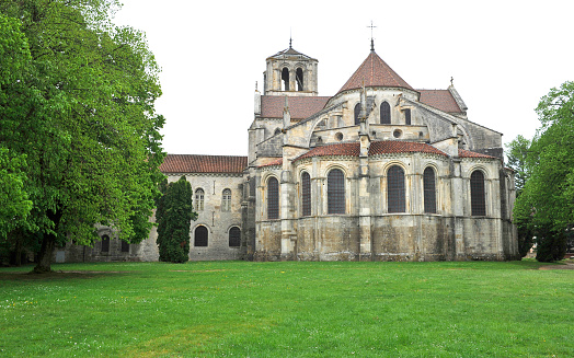 Basilica of Vezelay back extern part.