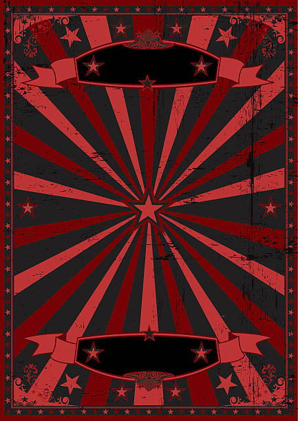 ilustraciones, imágenes clip art, dibujos animados e iconos de stock de negro y rojo grunge fondo - modern rock old backgrounds old fashioned