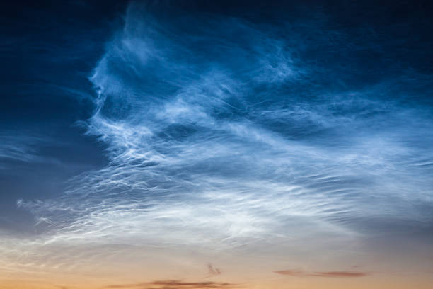 istock Beautiful sky phenomenon noctilucent clouds 535080189