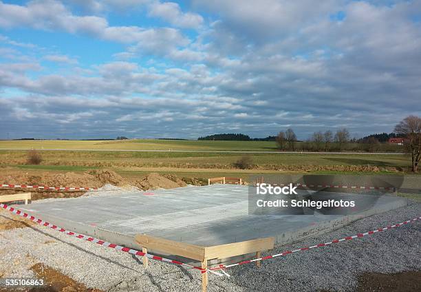 House Fundation Stock Photo - Download Image Now - Construction Site, House, Building - Activity