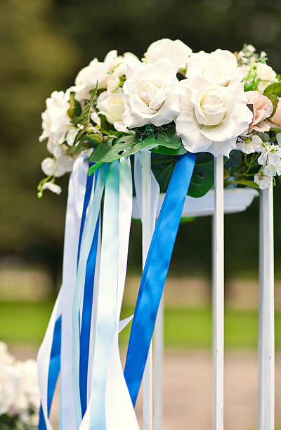istock Wedding decoration of flowers 535107565