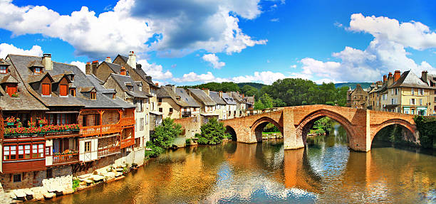 Pictorial village in southern France.