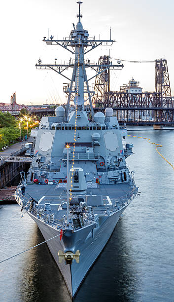 USS Spruance stock photo