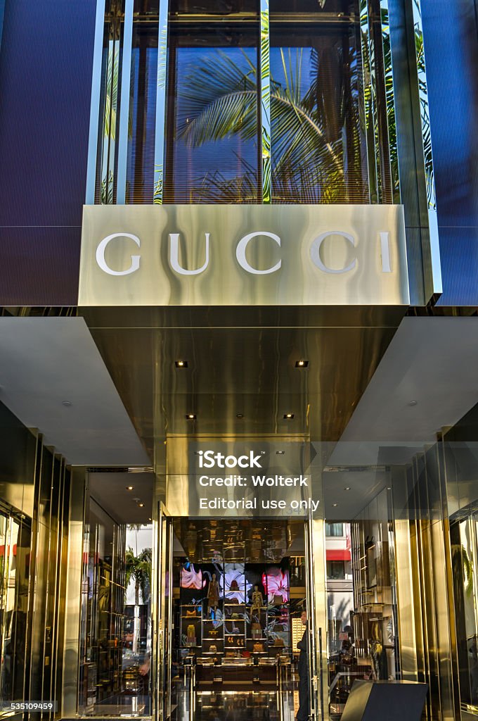 Gucci Retail Store Exterior Stock Photo - Download Image Now - Fashion,  Gucci, 2015 - iStock