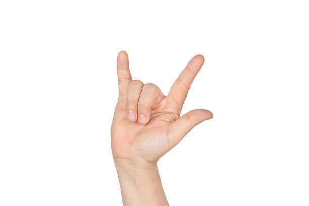 istock Hand in I love you isolated 535109827