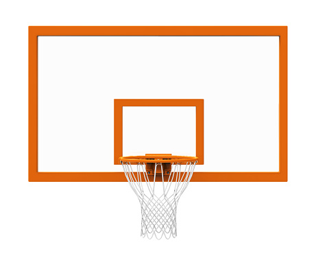 Canasta de baloncesto aislado photo