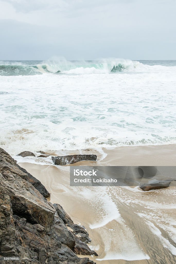 Wave nähern auf die Big Sur Küste Kaliforniens - Lizenzfrei 2015 Stock-Foto