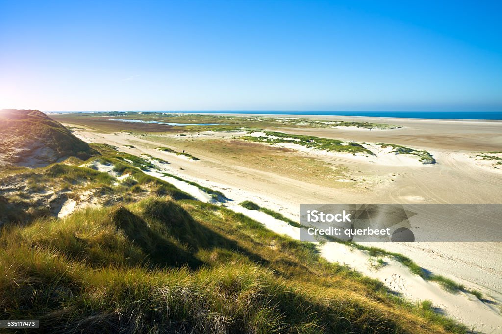 Dune Landschaft-Amrum in Deutschland - Lizenzfrei Insel Sylt Stock-Foto
