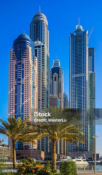 Dubai Marina Stock Photo - Download Image Now - 2015, Arabia, Architecture