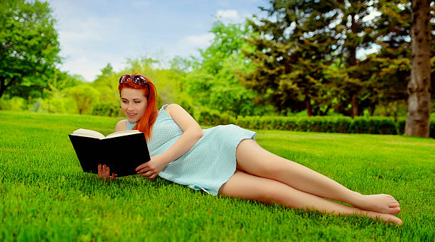 istock relax moment with my book 535118787