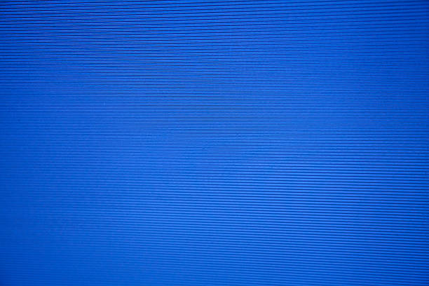 Blue sreen stripes parrallel lines semi translucent glass plastic