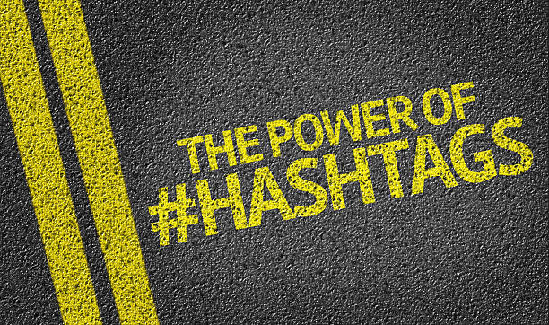 istock The Power Of Hashtags written on the road 535165183