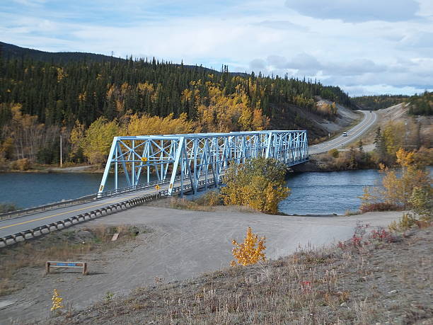 istock Yukon River Bridge on Alaska Highway 535167309