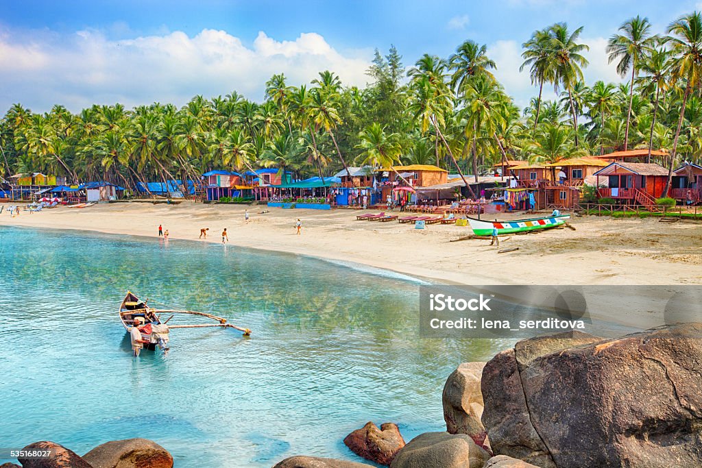 India Goa Palolem Beach Stock Photo - Download Image Now - Goa, India, Beach  - iStock