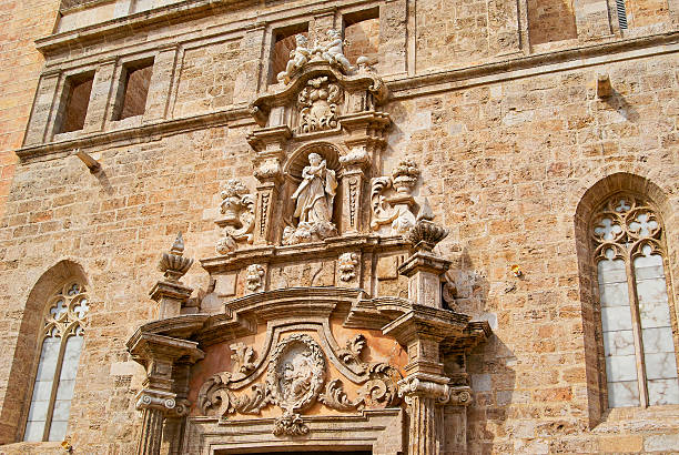 istock buildings with lace fronts of city Valencia  Spain 535192517