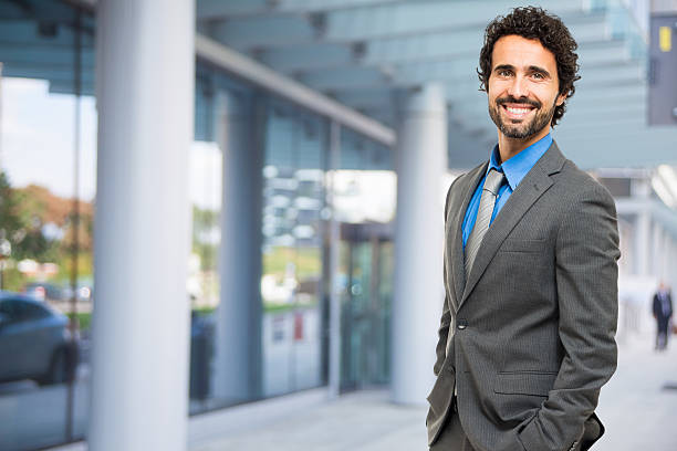 istock Handsome businessman portrait 535192743