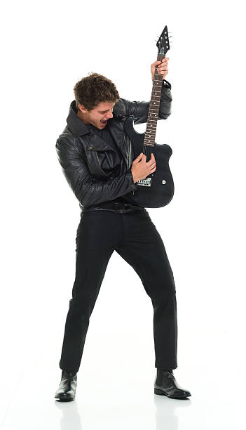 istock Guitarist in action 535193510