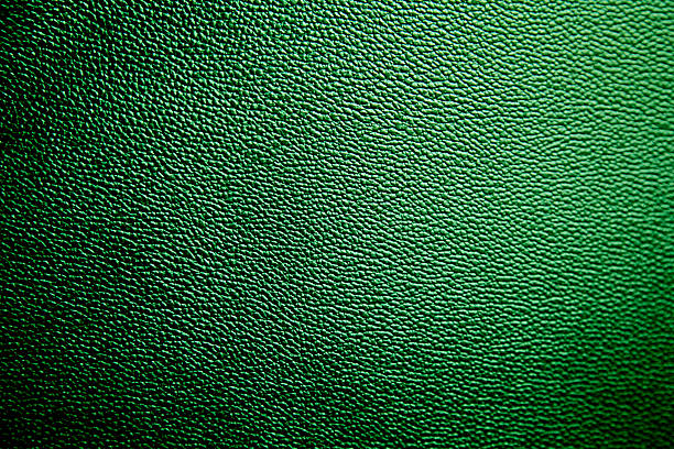 istock Green Leather Texture Skin Pattern Dyed Green Background Dinosaur Snake 535195661