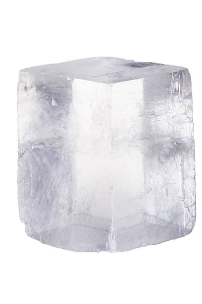 istock Rock crystal on a white background with clipping path 535197635
