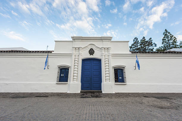 independência casa em tucuman, argentina. - latin america argentina south america city - fotografias e filmes do acervo