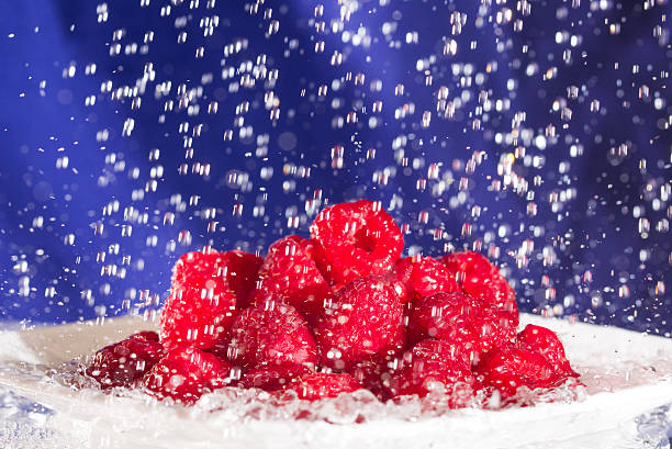 Raspberries in the Rain
