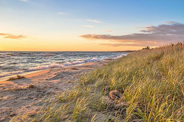 férias de verão - lake michigan sun sunlight nature imagens e fotografias de stock