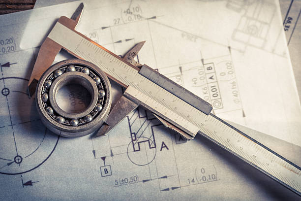 Bearing mechanical, caliper and diagrams.